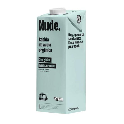 Bebida de Aveia Orgânica Integral Nude 1L