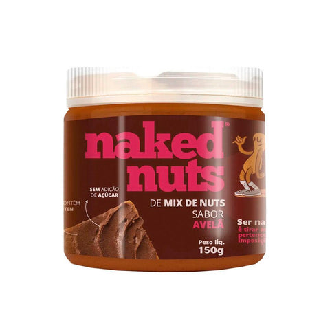 Pasta de Mix de Nuts Sabor Avelã Naked Nuts 150g