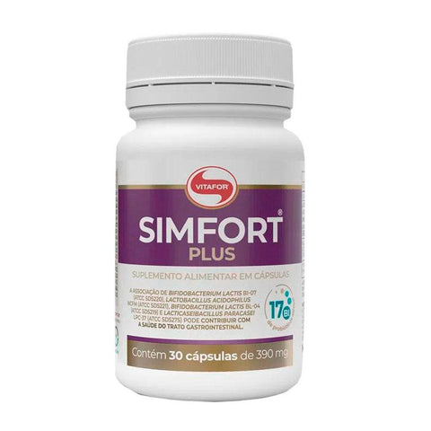 Probióticos Simfort Plus Vitafor 30 cápsulas