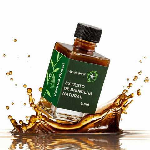 Extrato de Baunilha Natural Vanilla Brasil 30ml