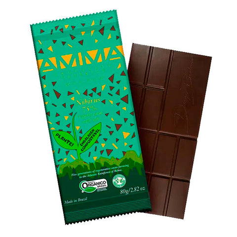 Chocolate Orgânico 75% Cacau Nibirus AMMA 80g