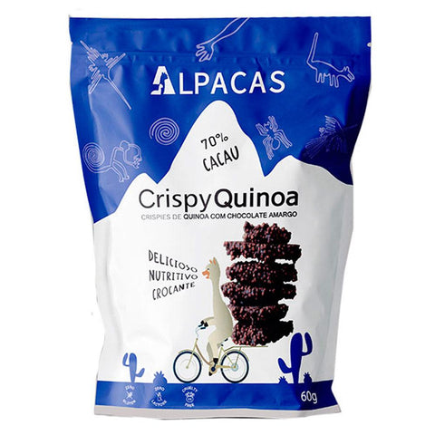 Crispy Quinoa 70% Cacau Alpacas 60g