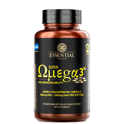 Super Ômega-3 TG 1G Essential Nutrition 90 Caps