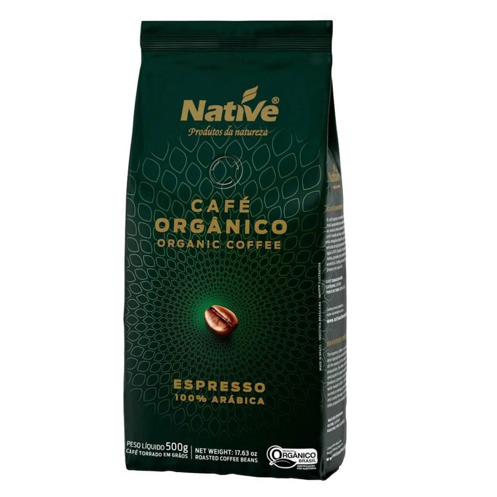 Café Orgânico em Grãos Native 500g – Zona Cerealista Online
