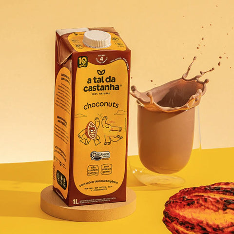 Bebida Vegetal Choconuts Zero A Tal da Castanha 1L