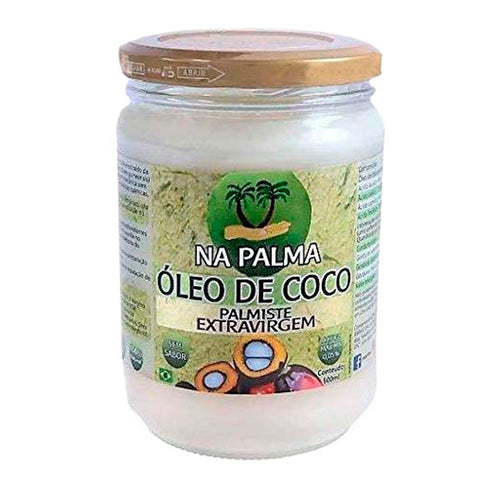 Óleo de Coco Palmiste Orgânico Na Palma 500ml
