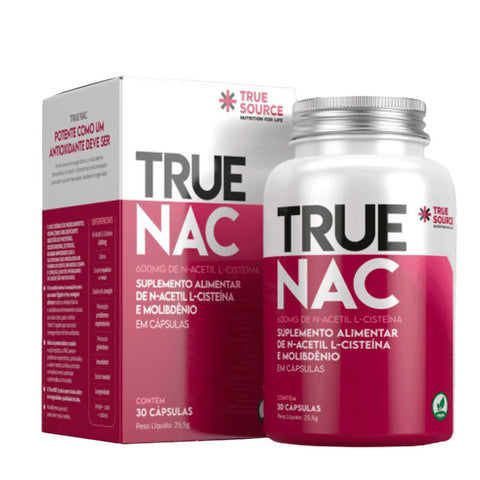 Nac N-Acetilcisteína True Source 30 Caps