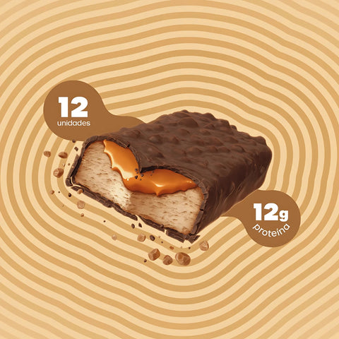 Barrinha Bold Thin Caramelo e Amendoim (12 un de 40g)
