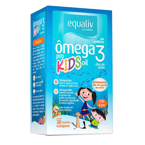 Ômega 3 Pro Kids Oil Equaliv 30 Caps