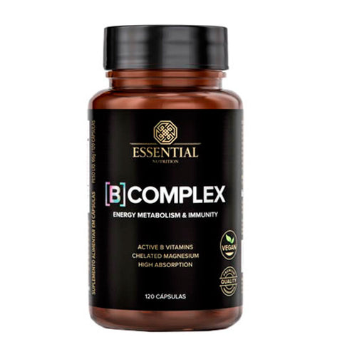 Vitamina B Complex Essential Nutrition 120 Caps