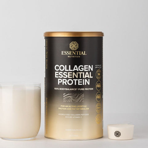 Collagen Essential Protein Baunilha Essential Nutrition 417,5g