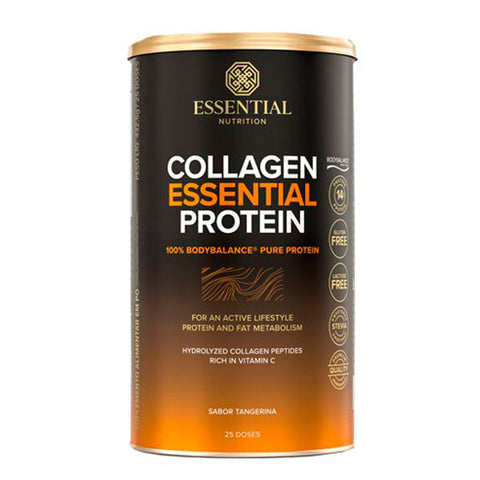 Collagen Essential Protein Tangerina Essential Nutrition 457,5g
