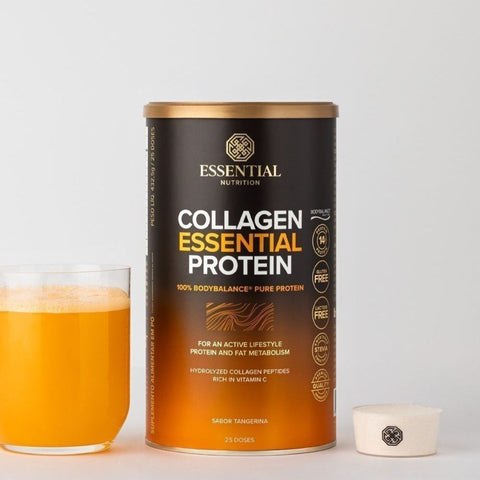 Collagen Essential Protein Tangerina Essential Nutrition 432,5g