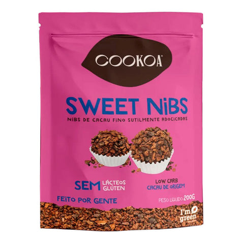 Nibs de Cacau Caramelizadas Sweet Nibs Cookoa 200g
