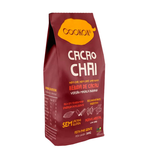 Bebida de Cacau e Especiarias Cacao Chai Cookoa 300g