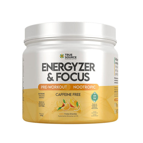 Energyzer & Focus Frutas Amarelas True Source 450g