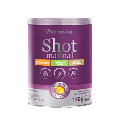 Shot Matinal Sabor Limão Sanavita 150g