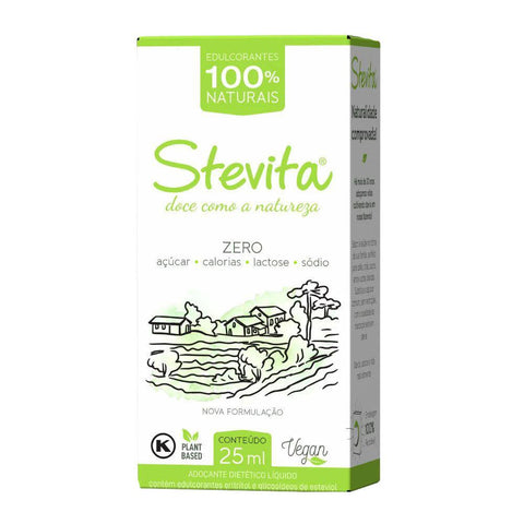 Adoçante de Stevia Stevita 25ml