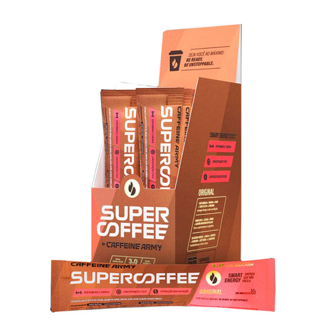Supercoffee Original Caffeine Army (Display 14 sachês 10g cada)