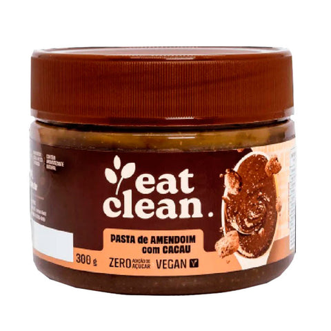 Pasta de Amendoim Cacau Zero Açúcar Eat Clean 300g