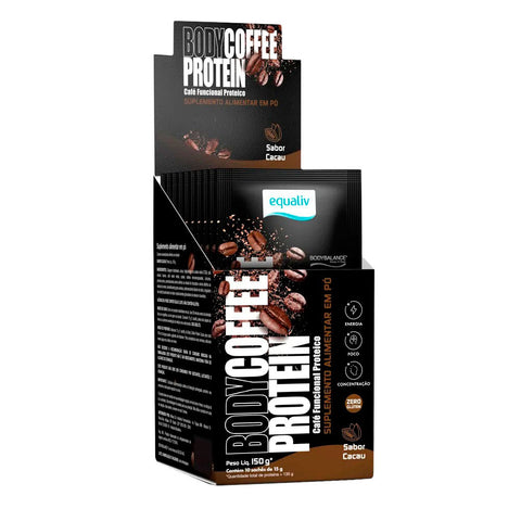 Body Coffee Protein Sabor Cacau (10 Sachês de 15g)