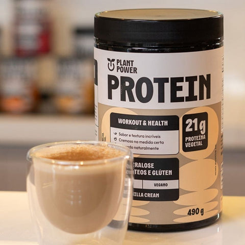 Proteína Vegetal Baunilha Plant Power 490g