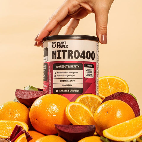 Nitro400 Beterraba e Laranja Plant Power 270g