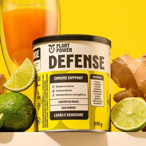 Defense Limão e Gengibre Plant Power 270g