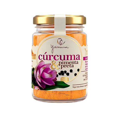 Cúrcuma e Pimenta Preta Yamuna 85g