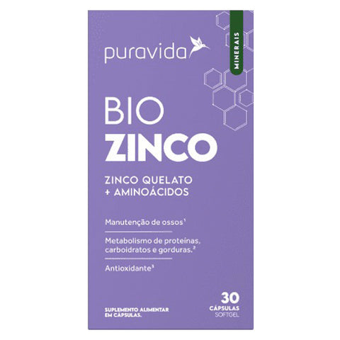 Bio Zinco Puravida 30 Caps