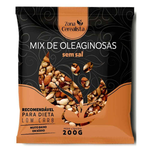 Mix de Nuts em Pedaços Sem Sal Zona Cerealista 200g