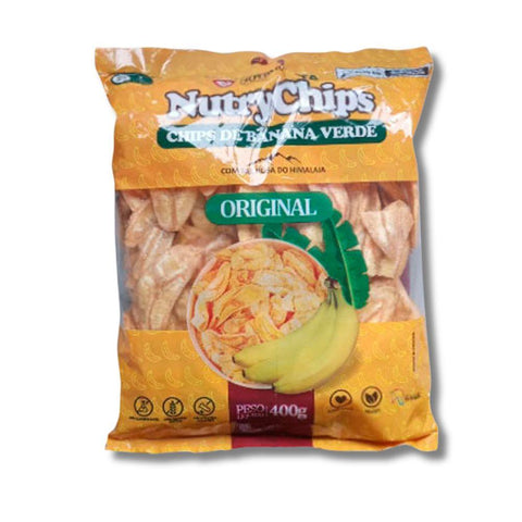 Banana Chips Original com Sal do Himalaia 400g