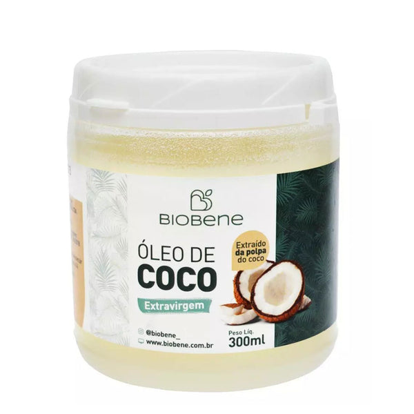 Óleo de Coco Extra-Virgem Biobene 300ml – Zona Cerealista Online