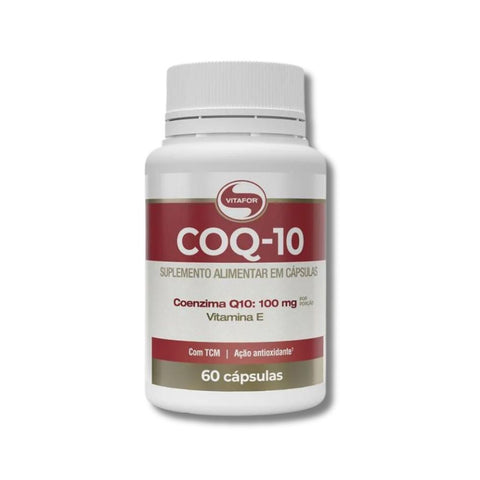 Coenzima Q10 100mg Vitafor 60 Cápsulas