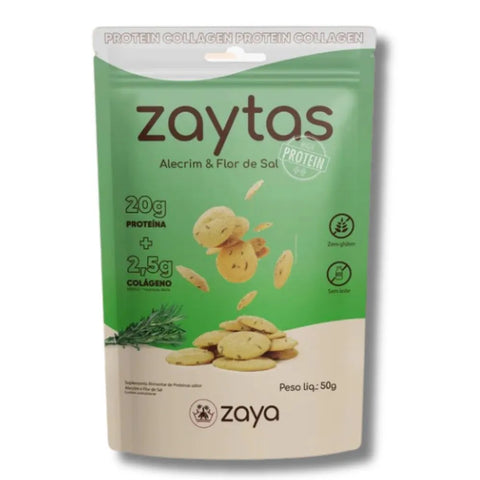 Zaytas Alecrim e Flor de Sal Protein Collagen Zaya 50g