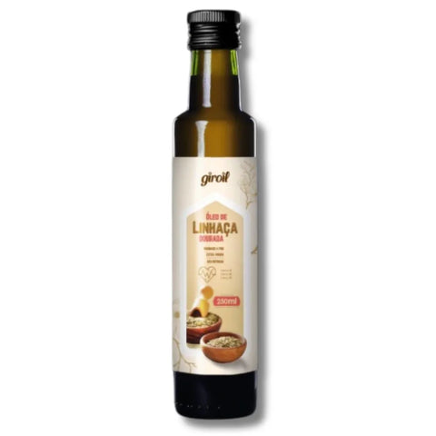 Óleo de Linhaça Dourada Extra Virgem Giroil 250ml