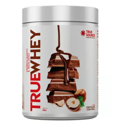 True Whey Hidrolisado e Isolado Chocolate com Avelã True Source 418g