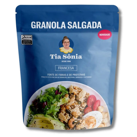 Granola Salgada Francesa Tia Sônia 200g