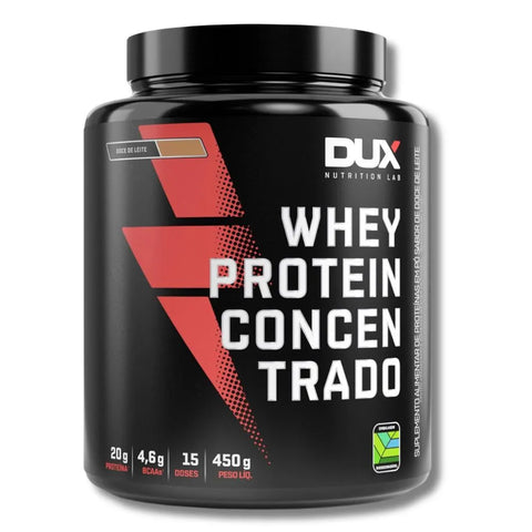 Whey Protein Concentrado Doce de Leite Dux 450g