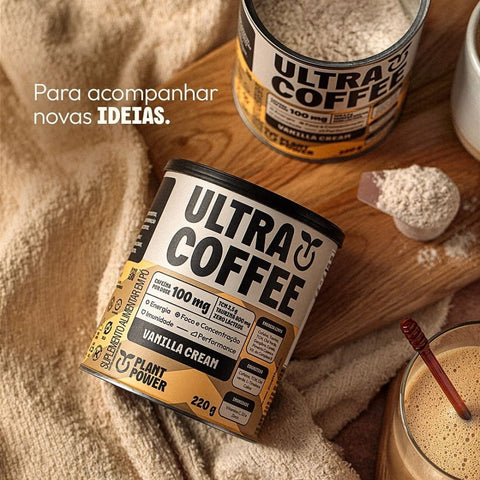 Ultracoffee Vanilla Cream Plant Power 220g