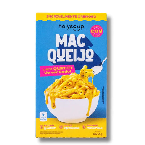 Macarrão Proteico Mac Queijo Holymac 190g