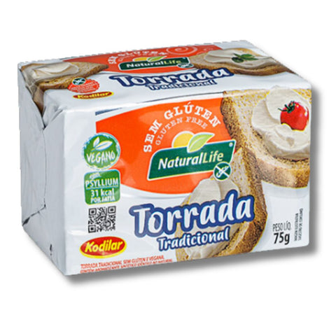 Torrada Sem Glúten Vegana Natural Life 75g