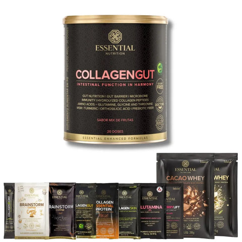 Kit Essential Collagen Gut 420g + Experience Pack Essential Nutrition