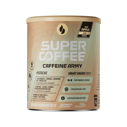 Supercoffee Pistache Caffeine Army 220g