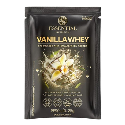 Sachê Whey Protein Vanilla Essential Nutrition 25g