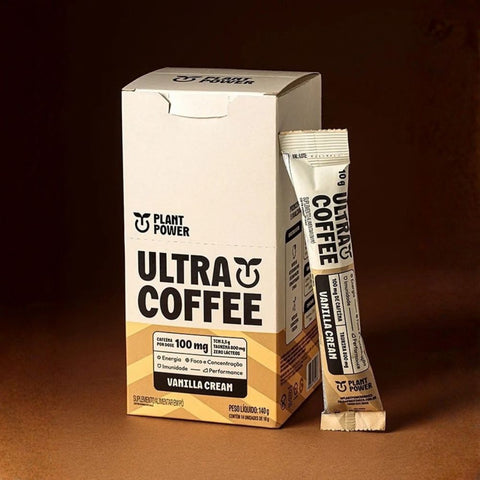 Ultracoffee Vanilla Cream Plant Power 14 Sachês de 10g
