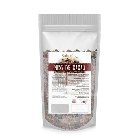 Nibs de Cacau Sabor da Terra 60g