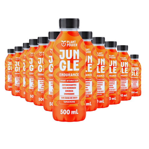 Isotônico Jungle Tangerina Plant Power (12un de 500ml)