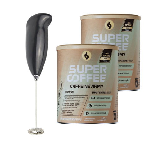 Combo Supercoffee Pistache Max Mixer