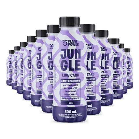 Isotônico Jungle Uva Plant Power (12un de 500ml)